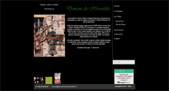 Desktop Screenshot of domainedeshirondelles.fr